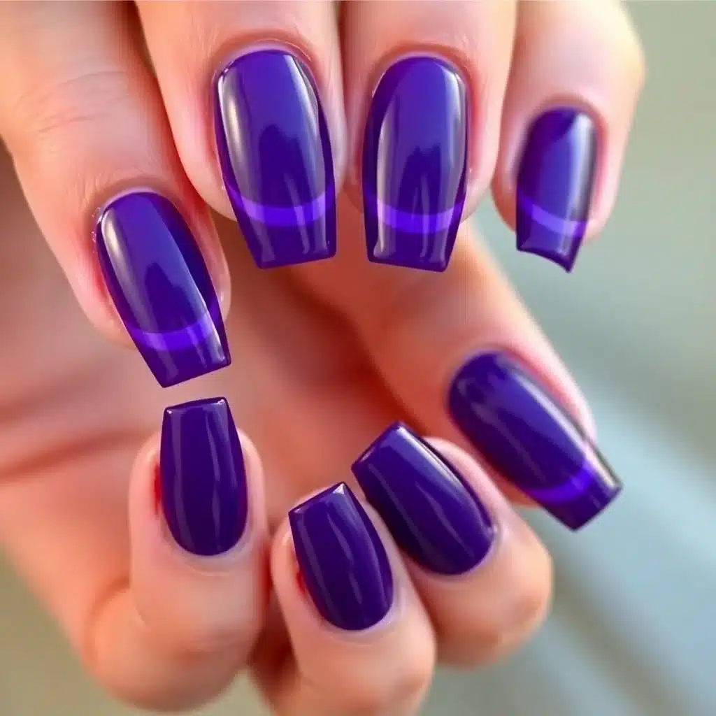 Beachy nail art