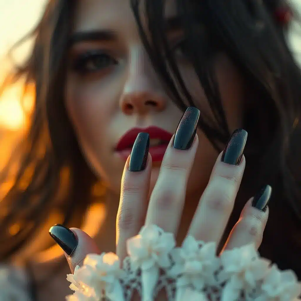 Pentagram Nails