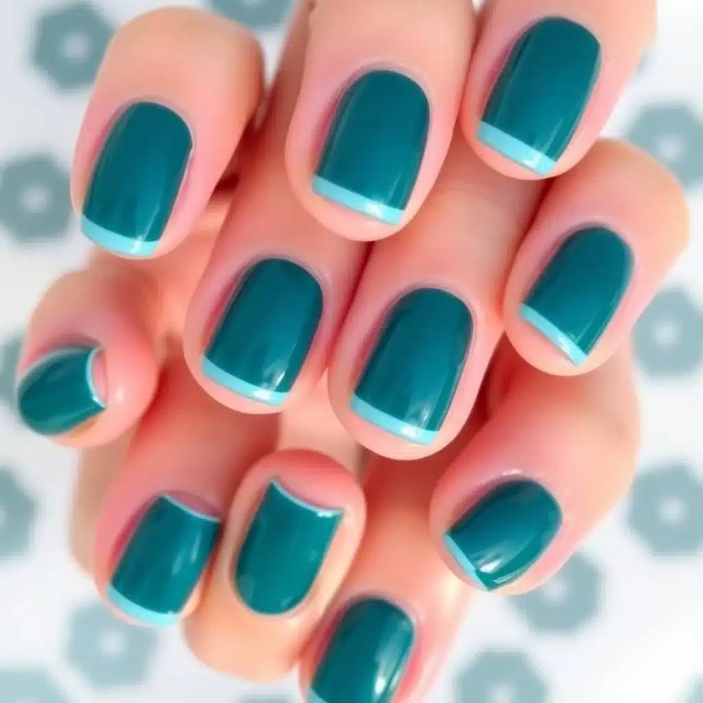 White tip nails
