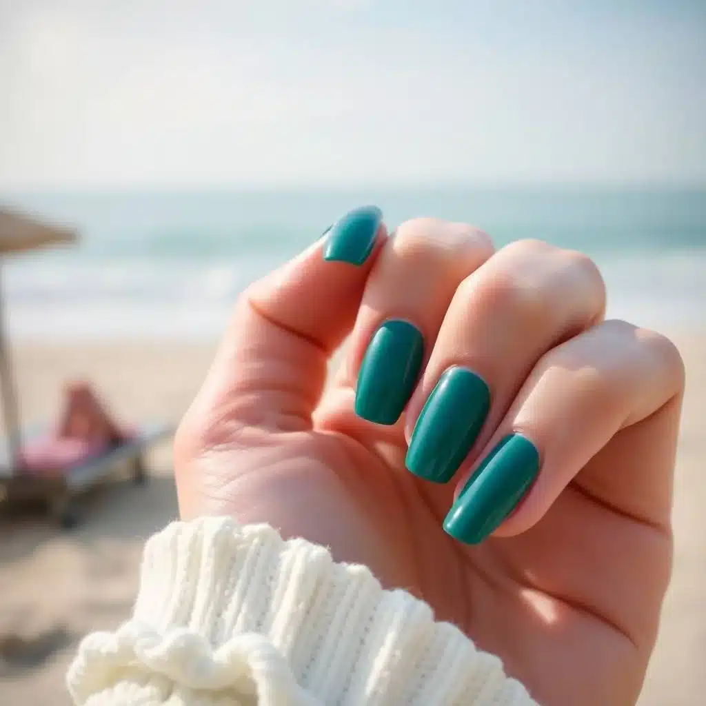 Tropical nail art