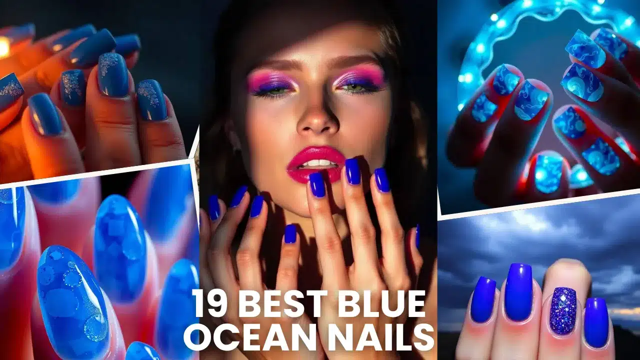 Blue Ocean Nails