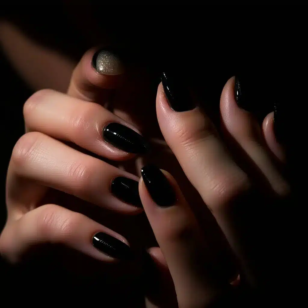 Smoke & Shadow Nails