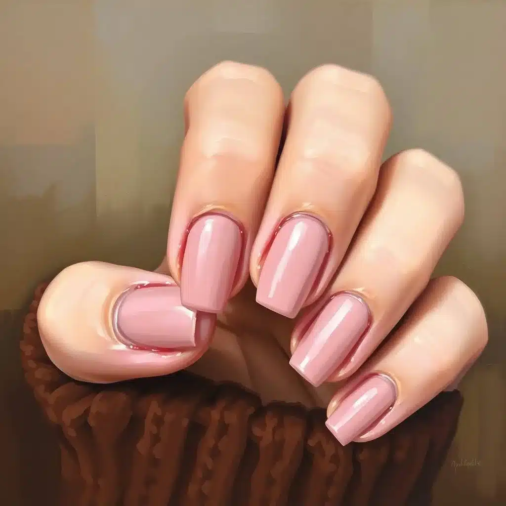 Natural short nail designs