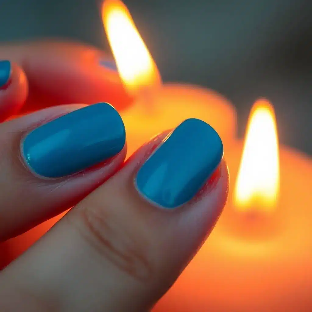 Ocean-inspired nails