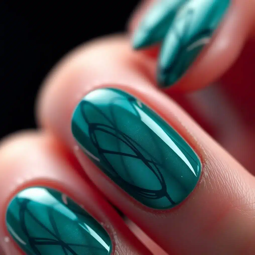 Short nail bed manicure