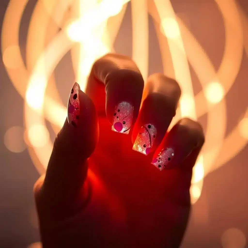 Glass overlay nails