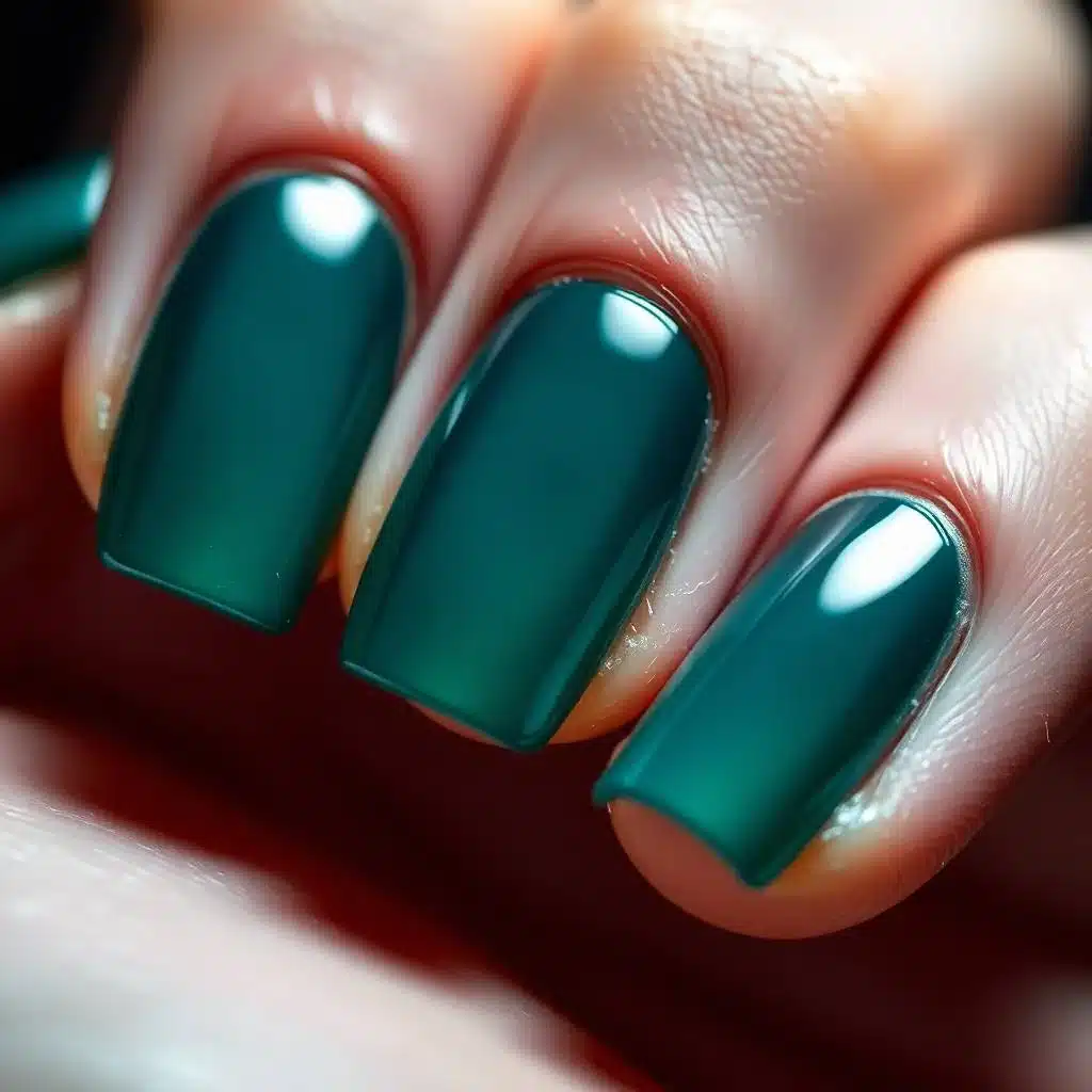 Minimalist short nails