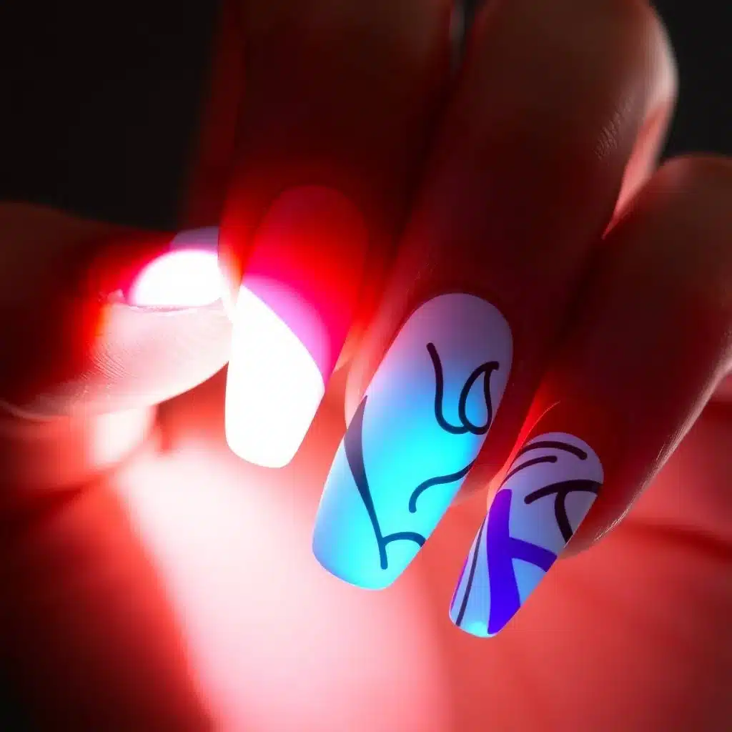 Ocean wave nails

