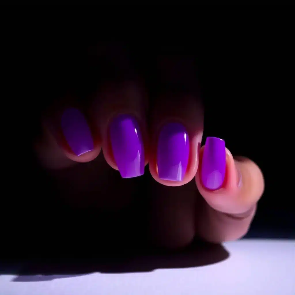 Blue Hawaii nails