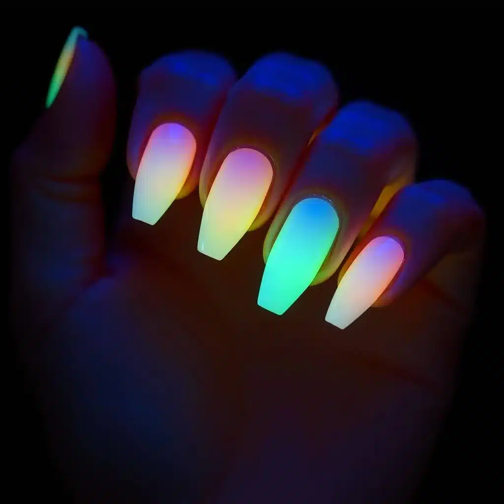 Shadow Bloom Nails