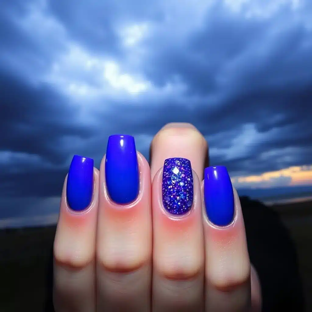 Blue Ocean Nails