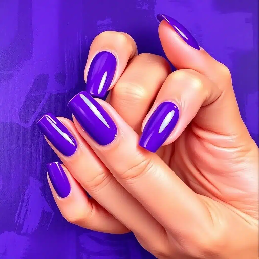 Shell gel nails

