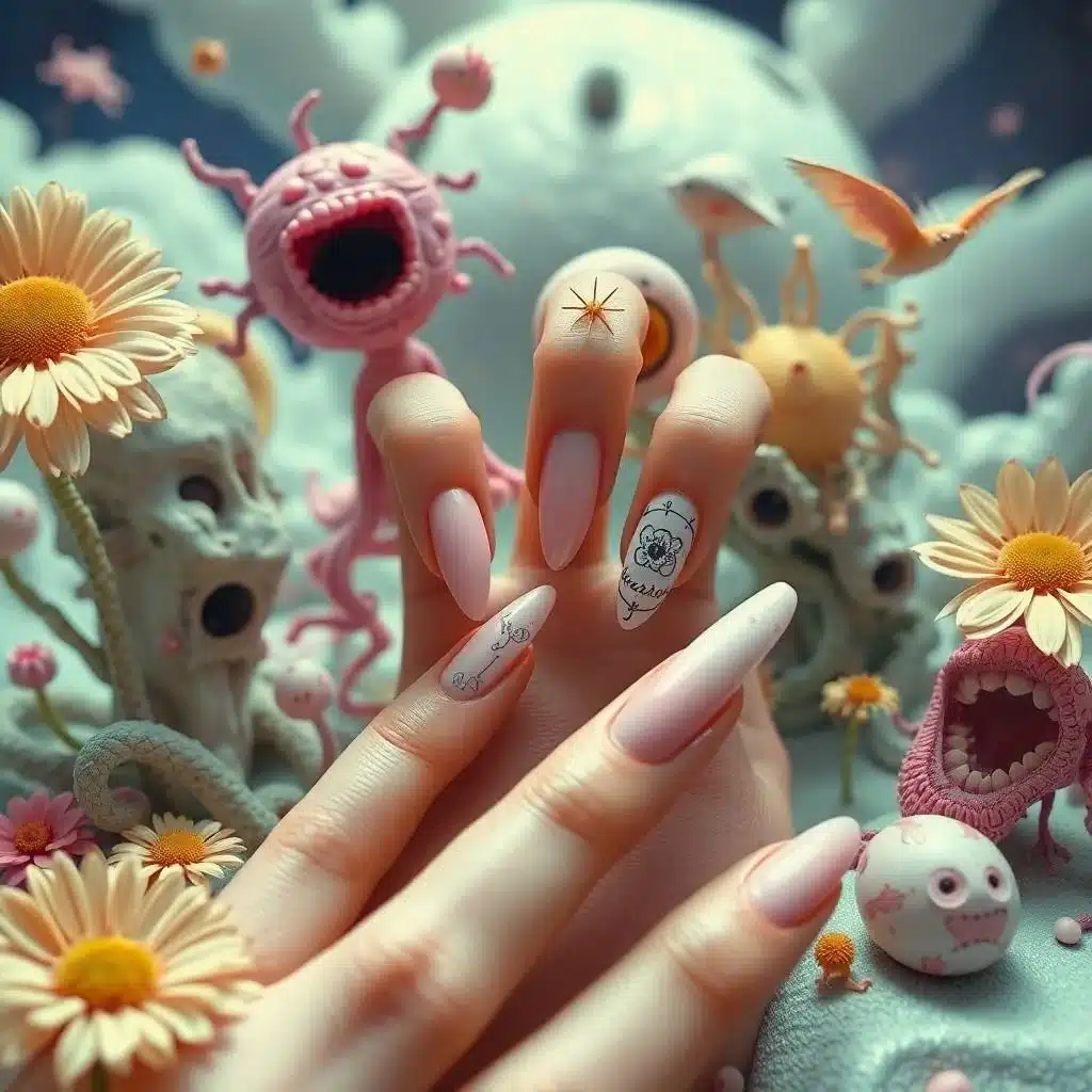 Glossy nails