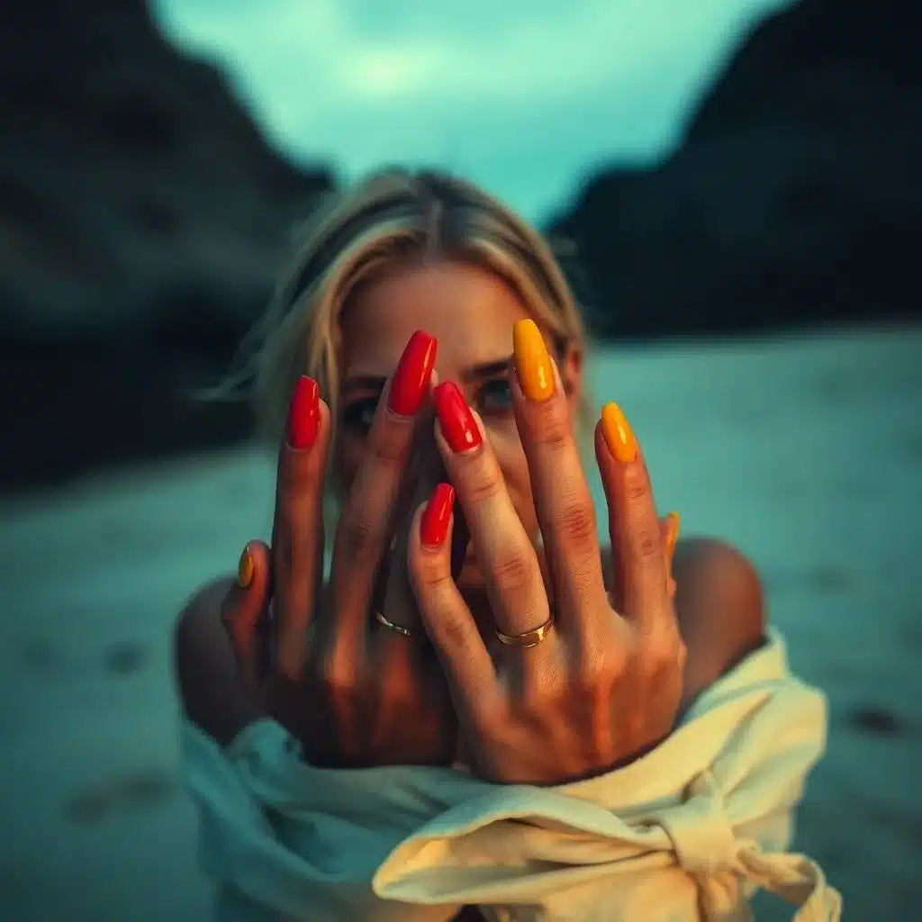 Sun, sand, and sea nails