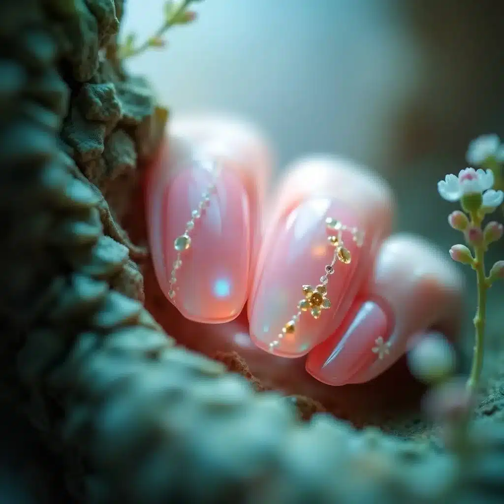 Gel overlay nails