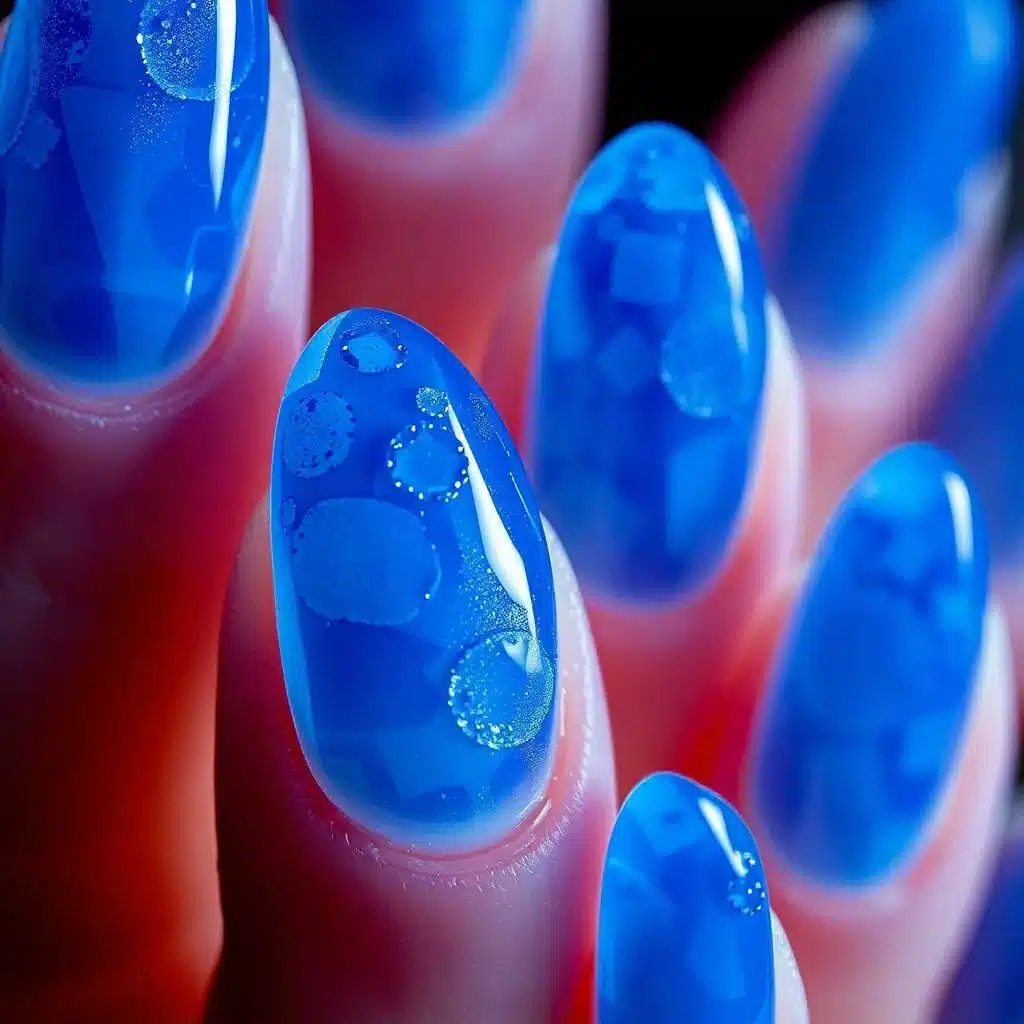 Turquoise Nails