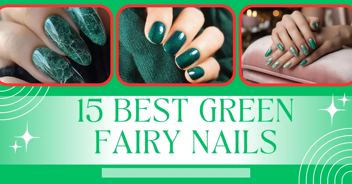 GREEN FAIRY NAILS