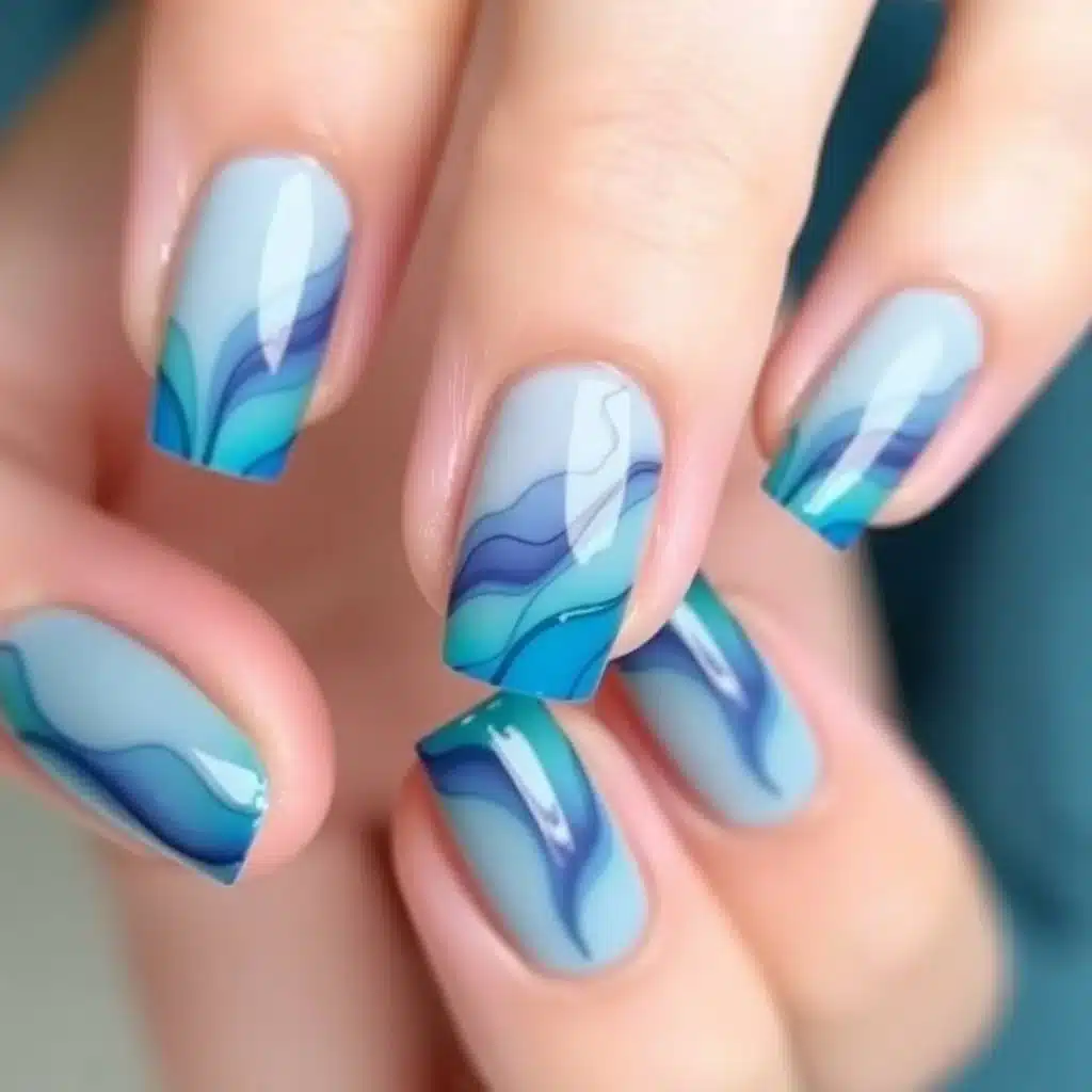 Starfish nails


