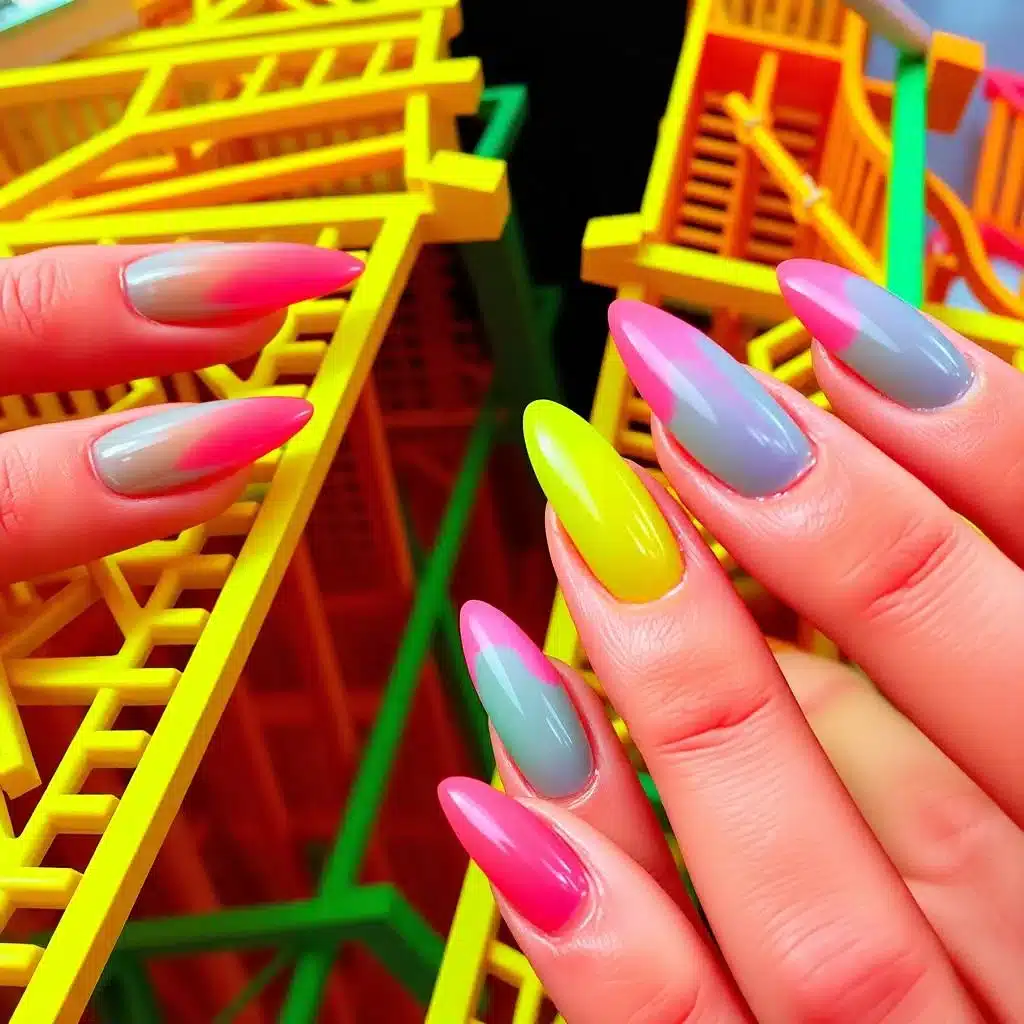 Ombré nails
