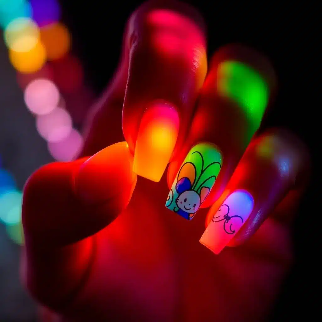 Polygel nails