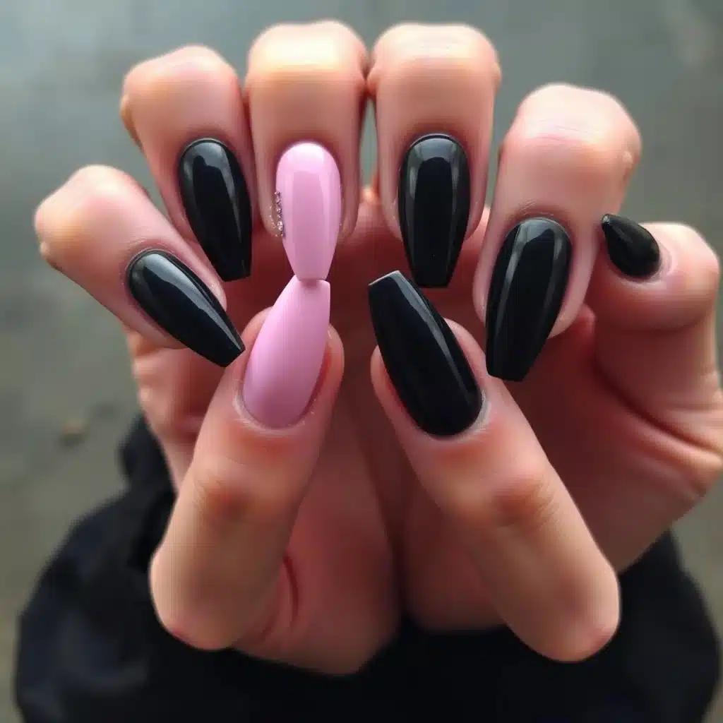 Victorian Mourning Nails