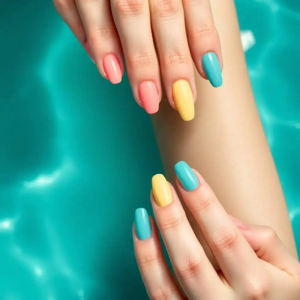 Shimmering sea nails