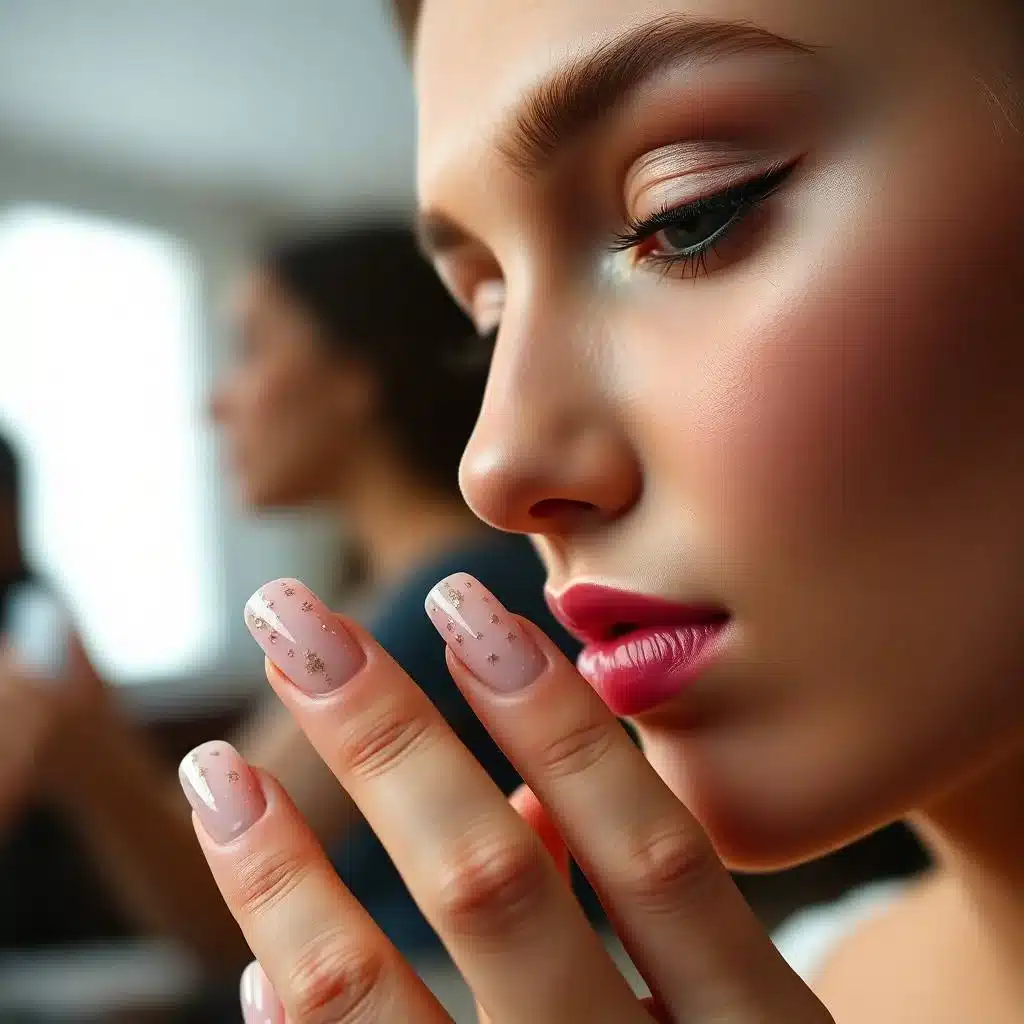 Minimalist short nails

