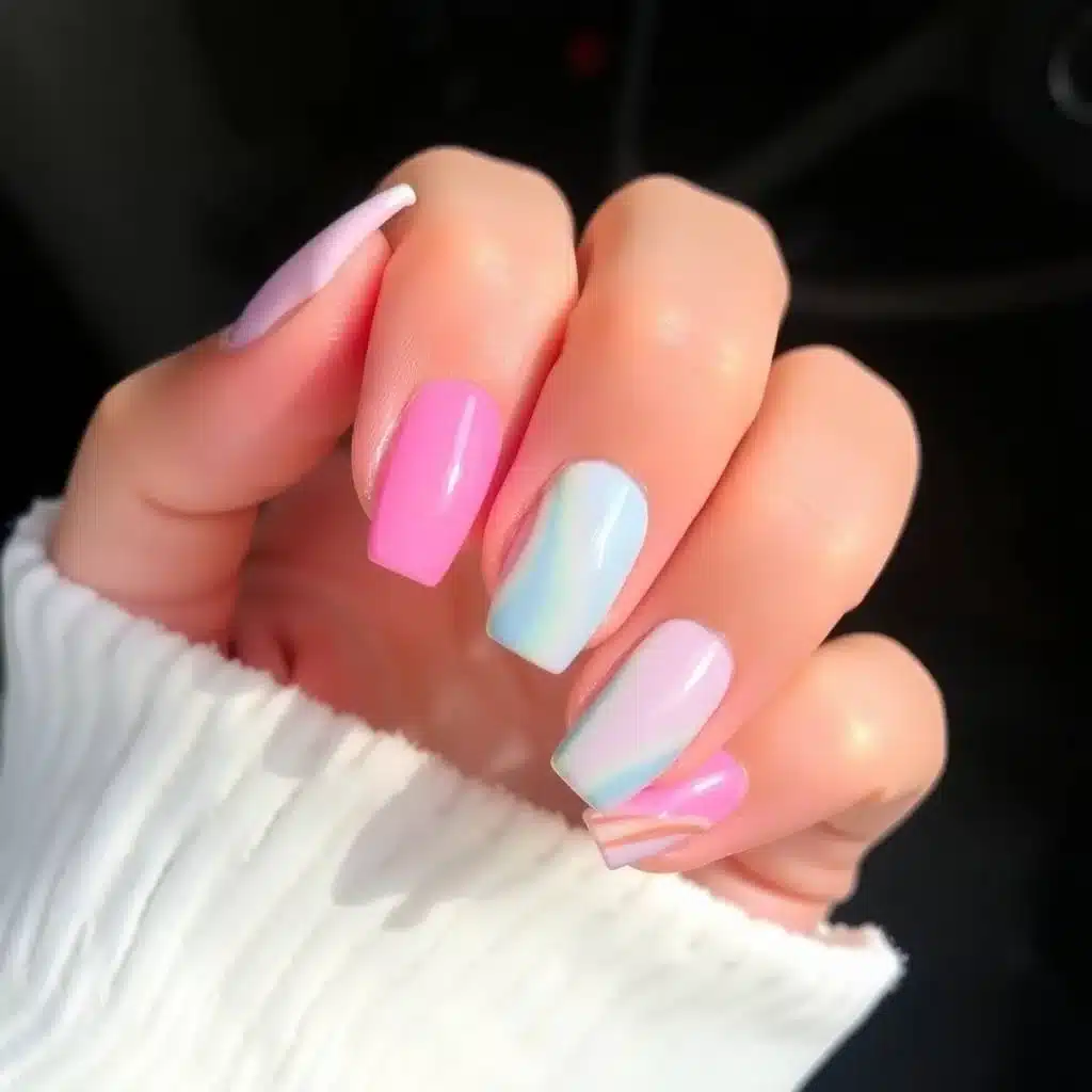 short minimalist nails