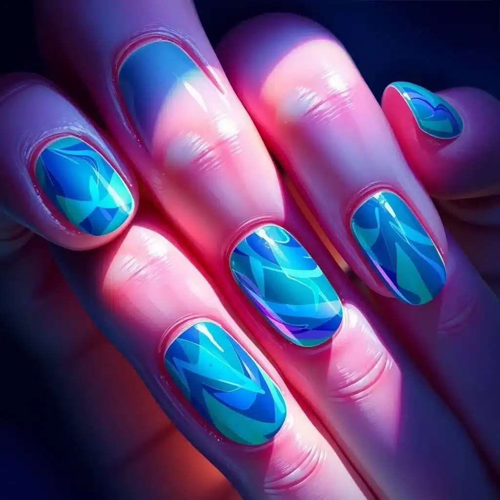 Summer nail art