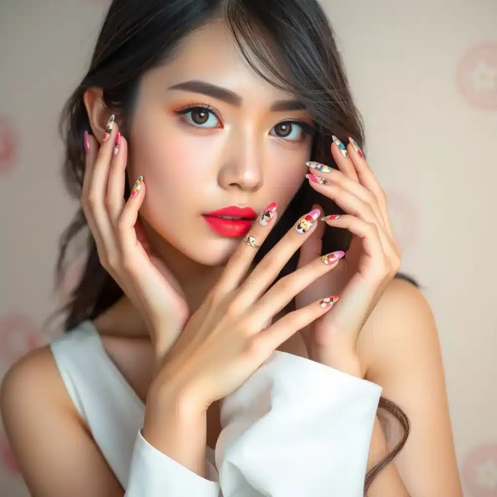 Glam nails