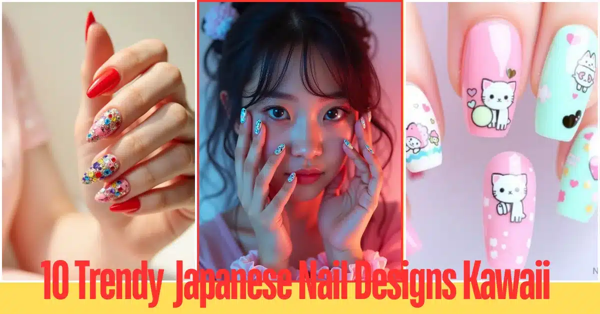 Japanese Nail Designs Kawaii