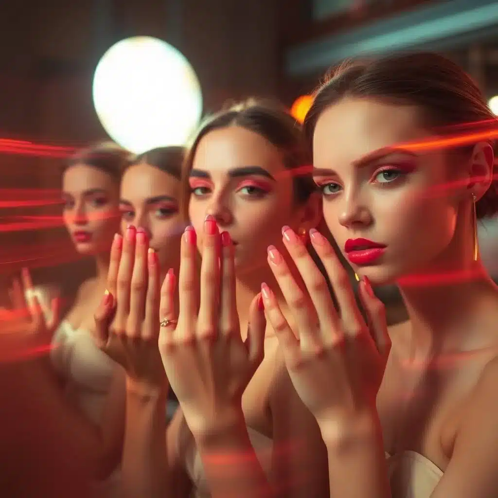 Short ballet nails