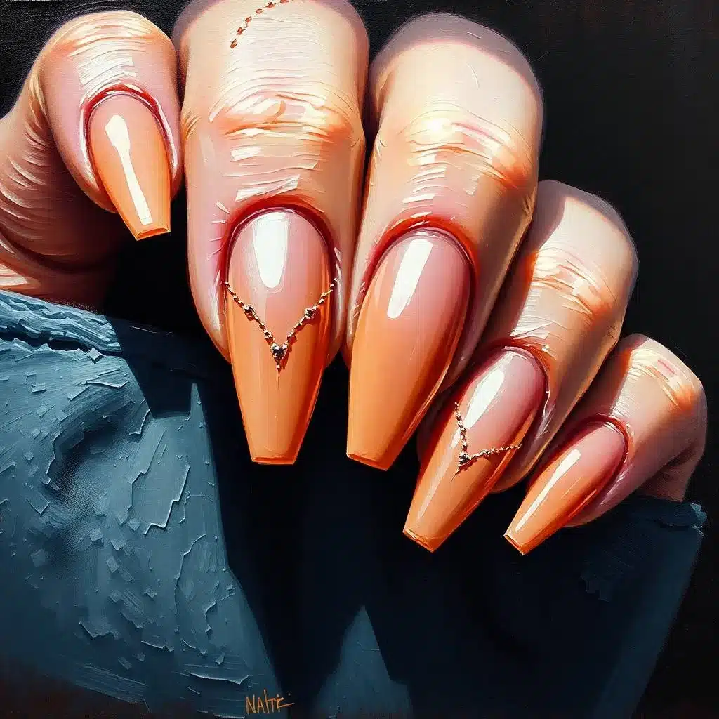 Barely there nails