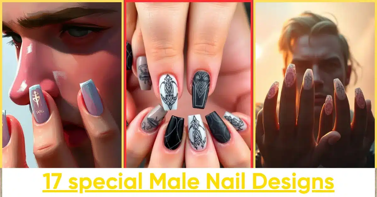 Male Nail Designs