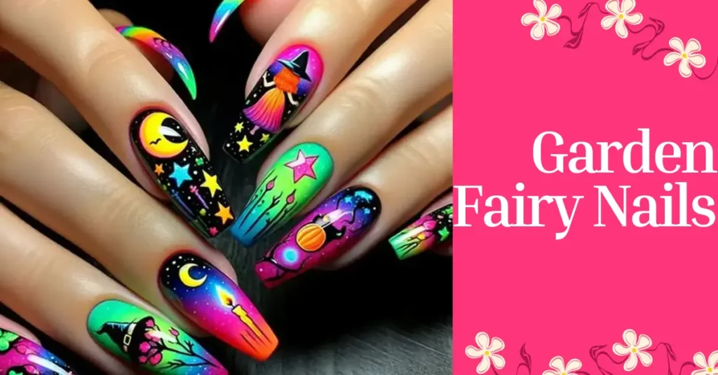 garden fairy nails