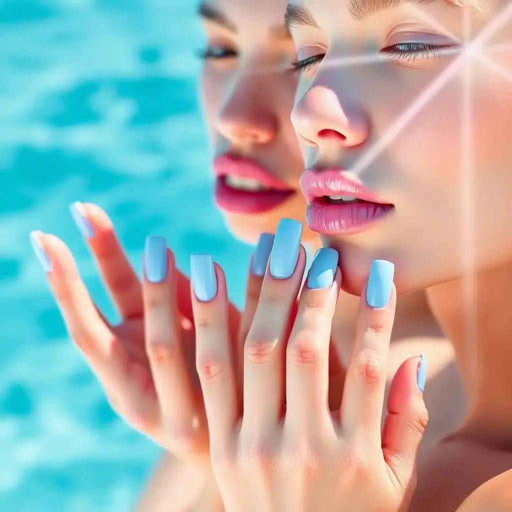 Blue Sea Nails
