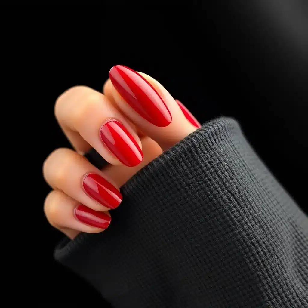 Negative space nails