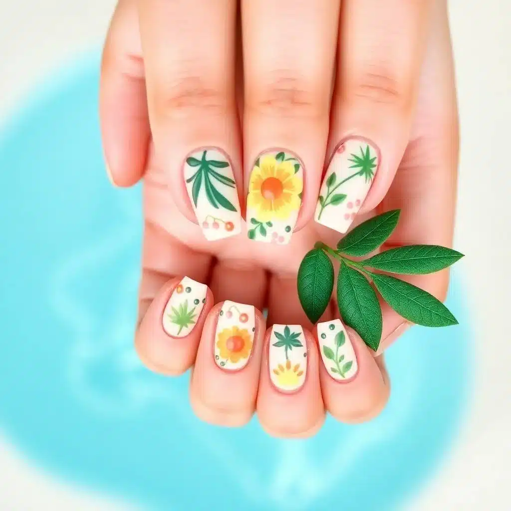 Easy beach nails