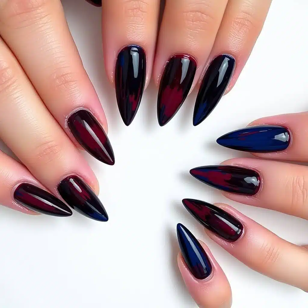 Black Rose Nails