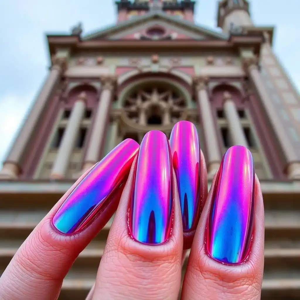 Burgundy nail art designs