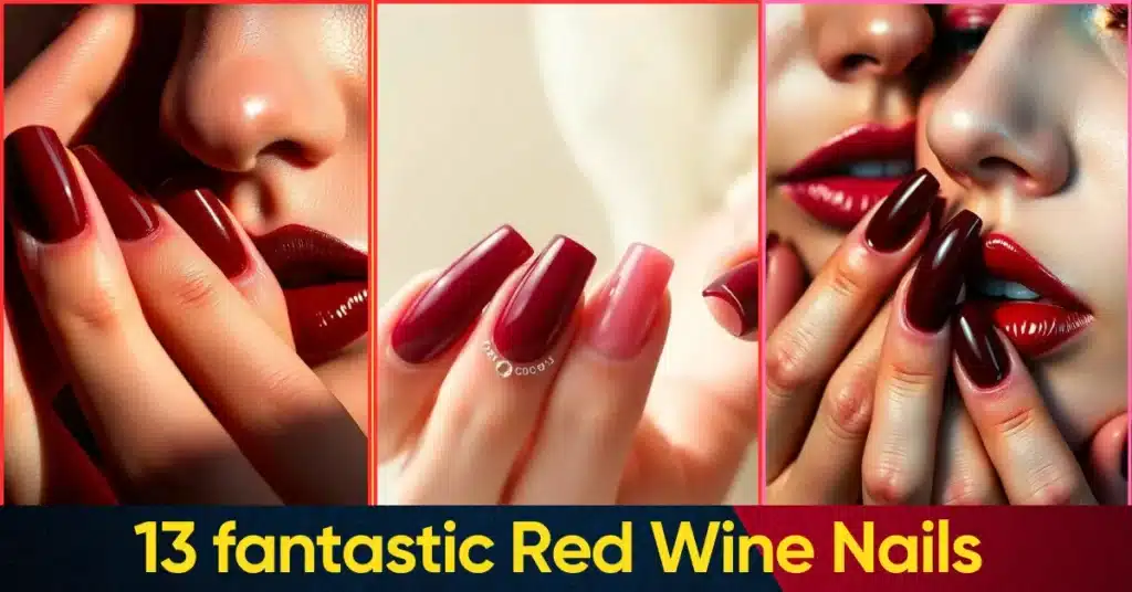 Red Wine Nails