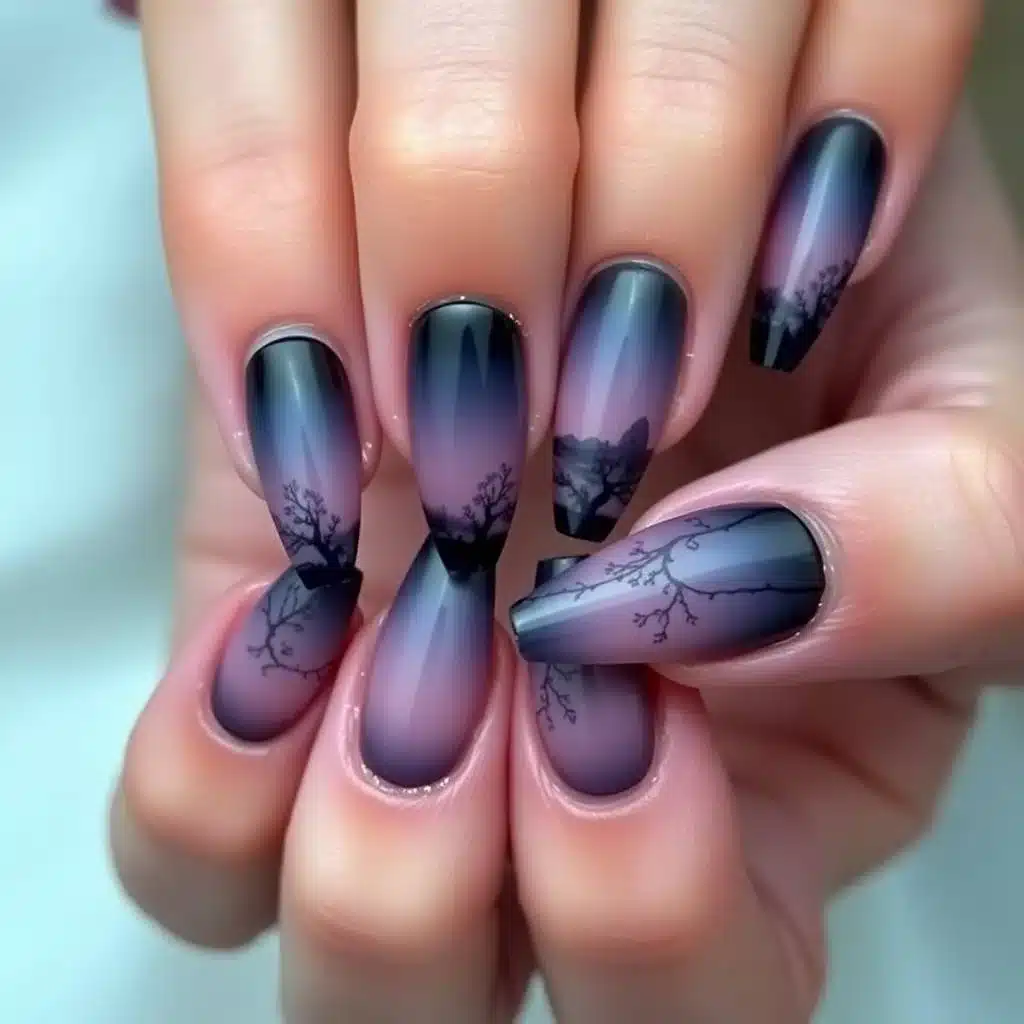Chic short nails

