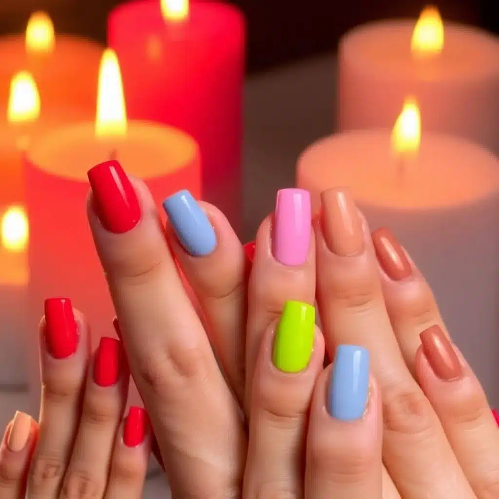 subtle nail design
