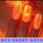 Short Goth Nails
