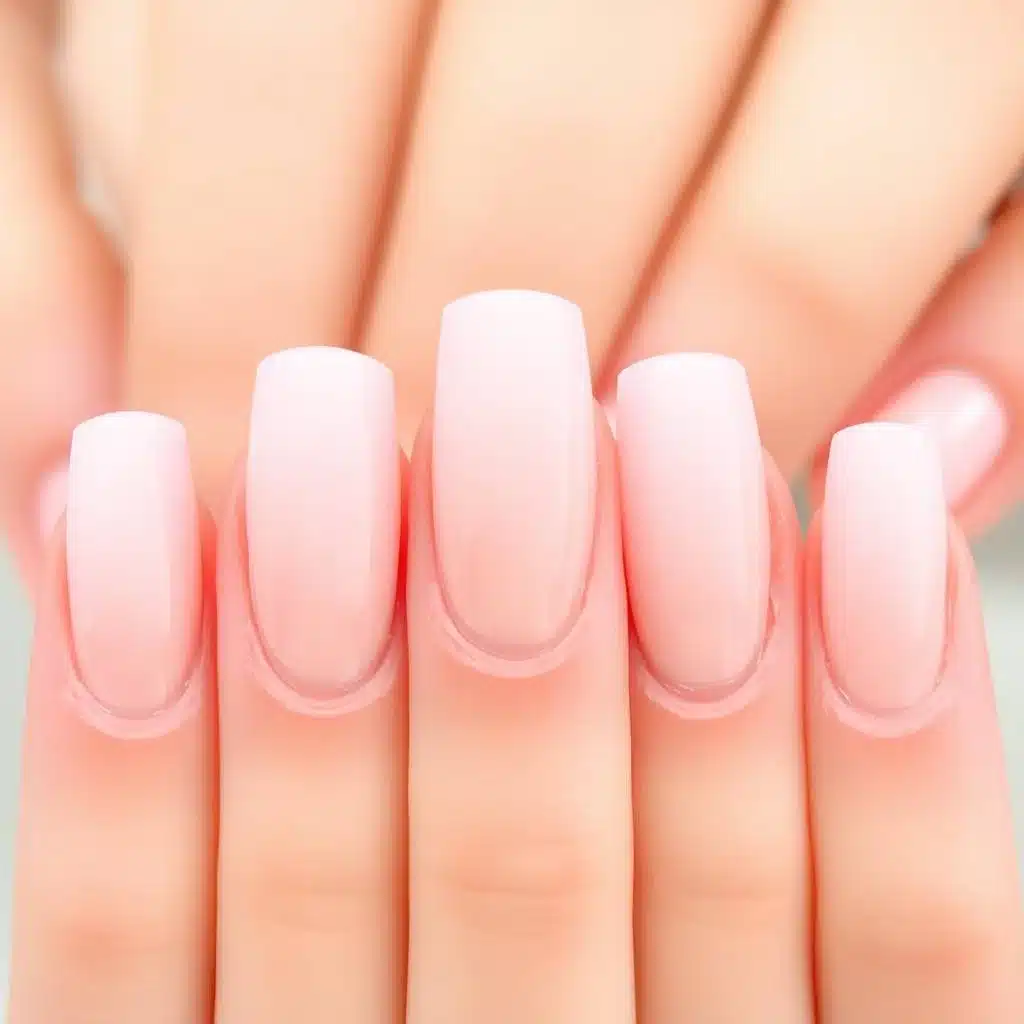 Short nail bed manicure

