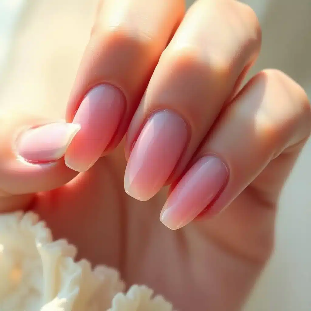 Ombre summer nails

