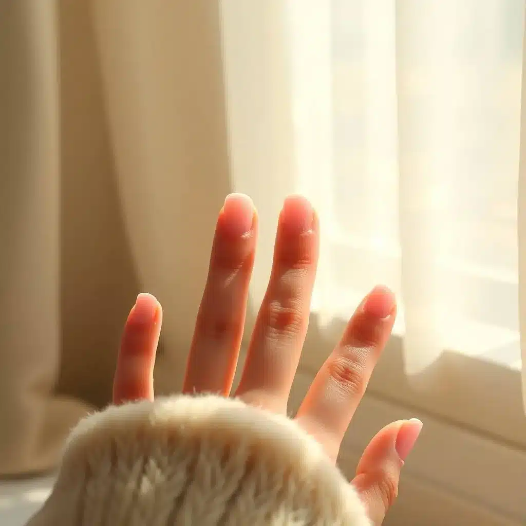 French tips for short nail beds

