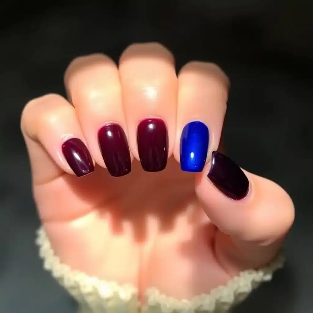 Classy nail design

