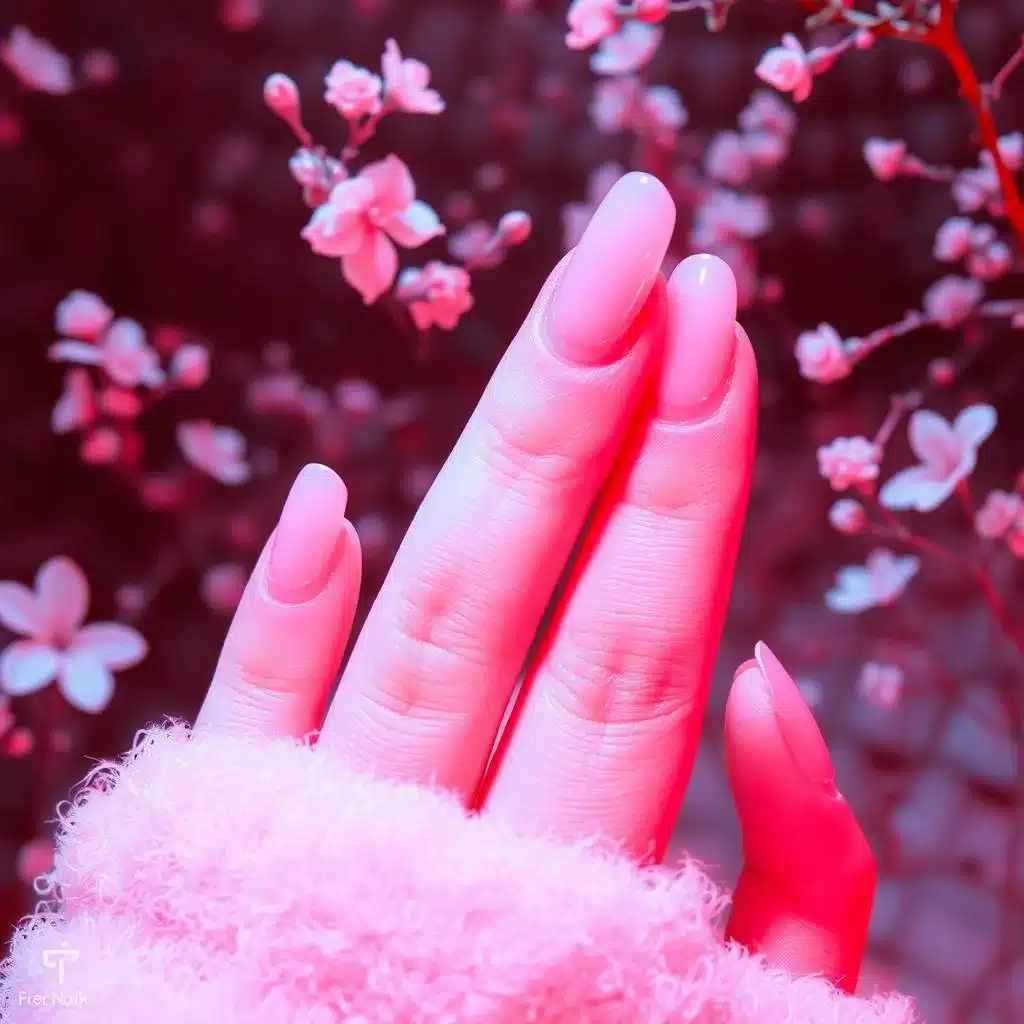 Summer French Tips art