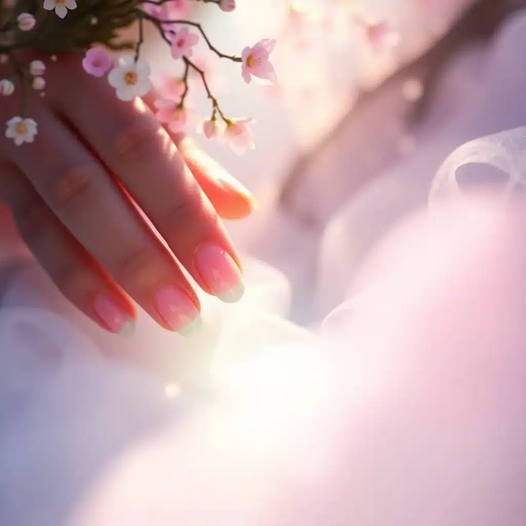 Daisy nail art